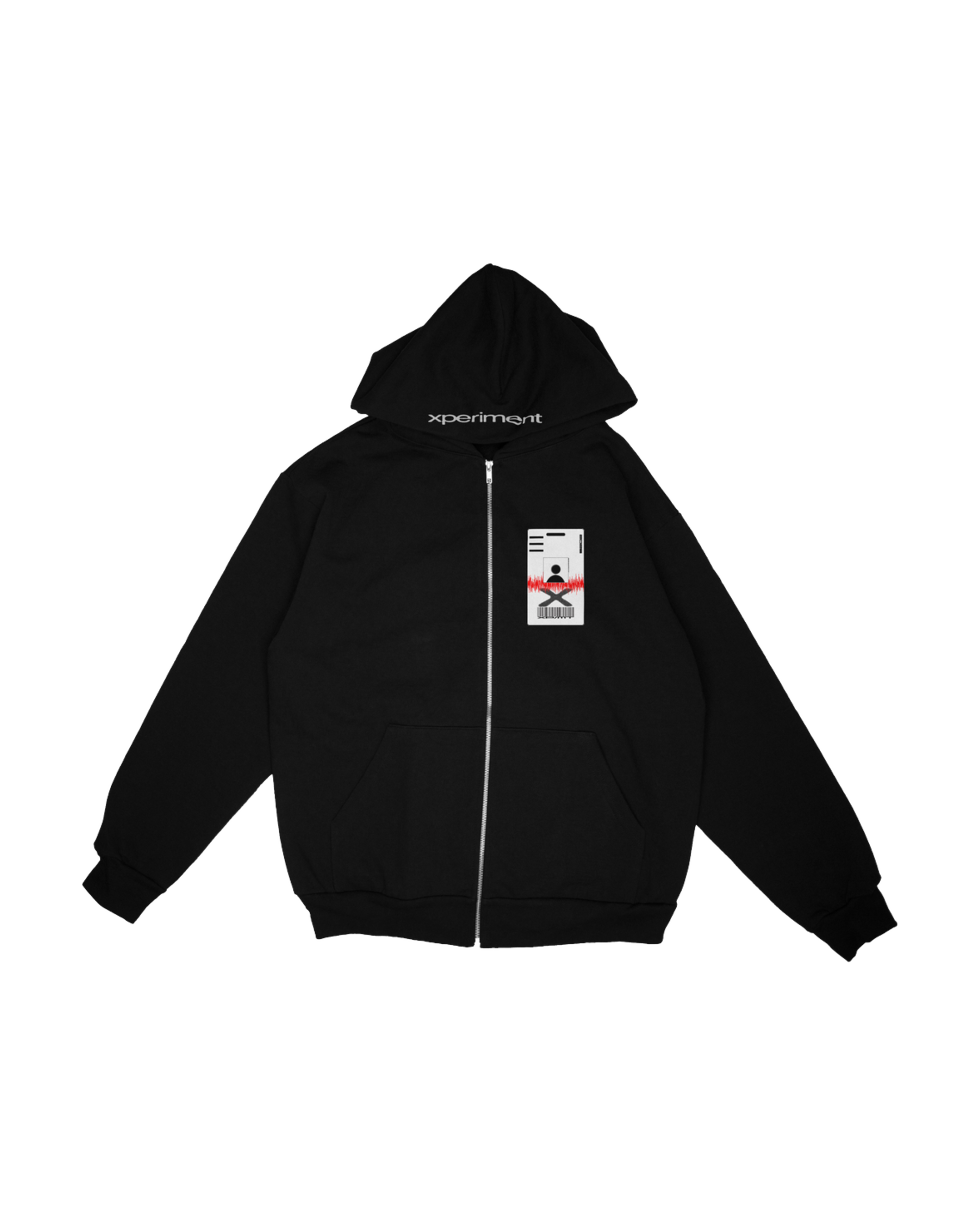 xperiment keycard zip-up