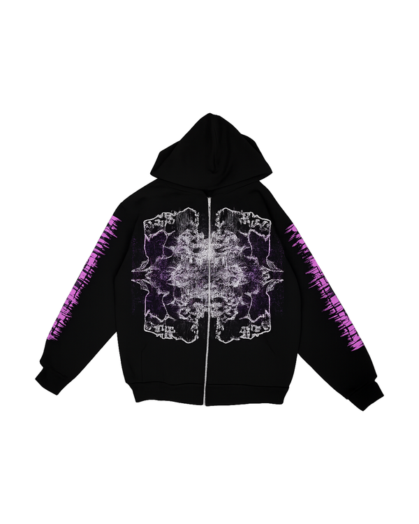 xperiment & tormented zip-up