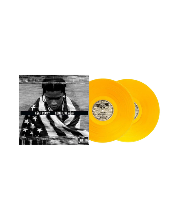 A$AP Rocky - Long.Live.A$AP [VINYL LP] Explicit, Yellow, Colored Vinyl, Orange, Deluxe Ed