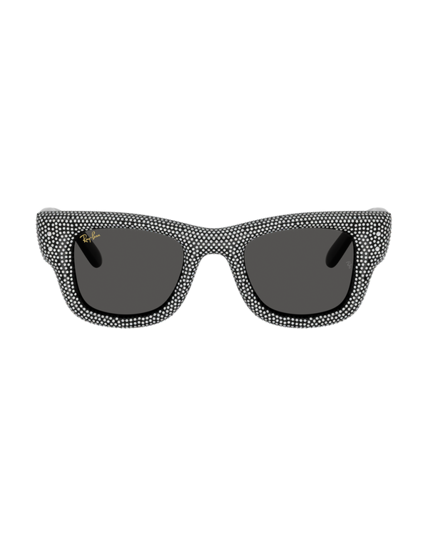 RAY BAN X A$AP ROCKY WAYFARER PUFFER SWAROVSKI PAVÉ - BLACK
