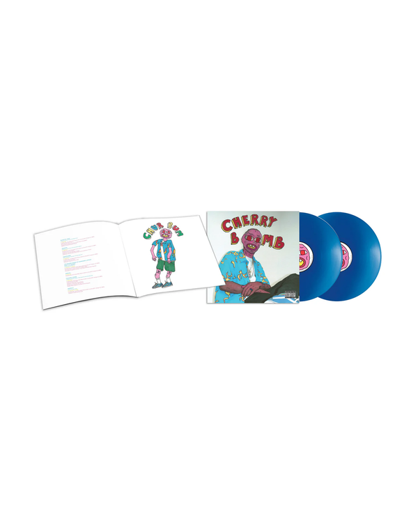 Tyler, The Creator - Cherry Bomb (Mask Cover) [VINYL LP] Explicit, With Booklet, Clear Blue Vinyl, 140 Gram, Alternate Cover