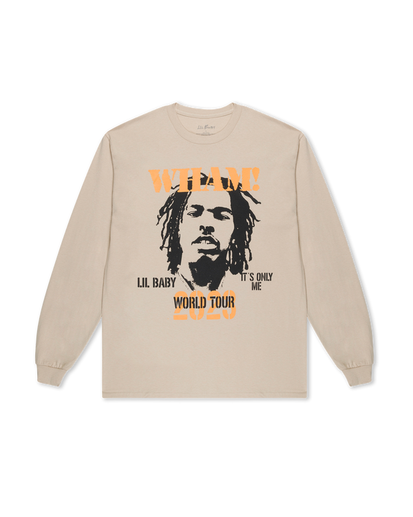 IOU TOUR WHAM LONGSLEEVE (BUTTER)