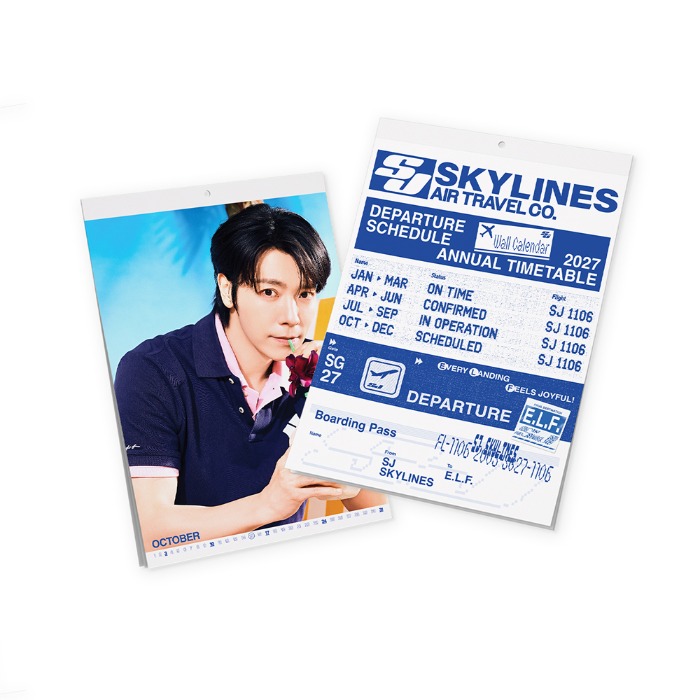 SUPER JUNIOR 2027 掛曆