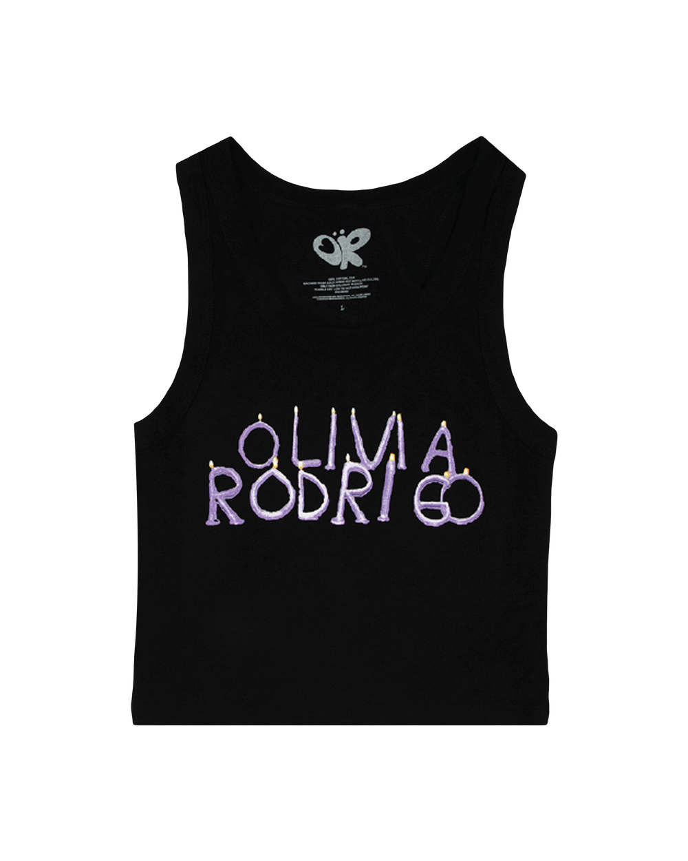 GUTS baby tank in black