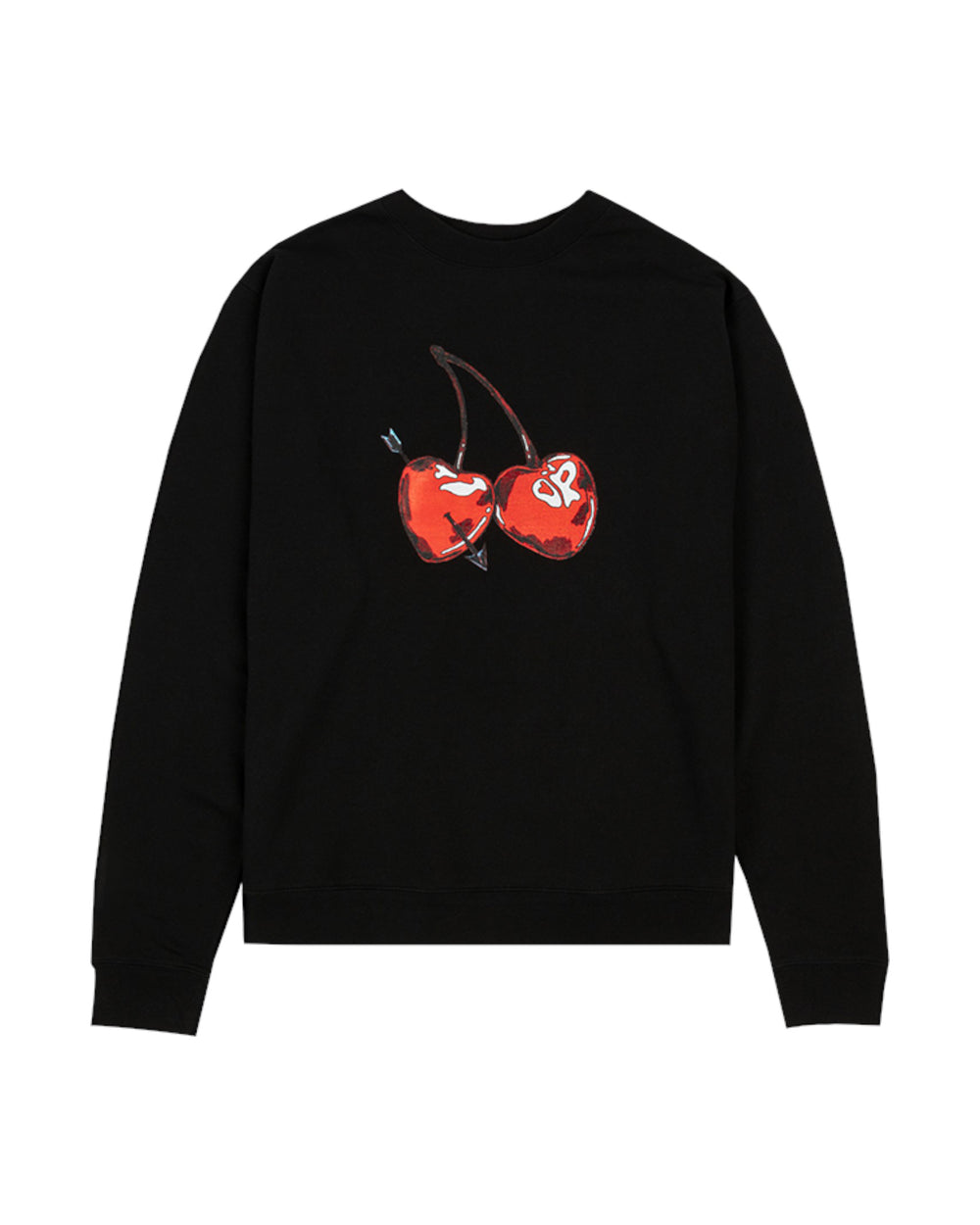 cherries crewneck pullover