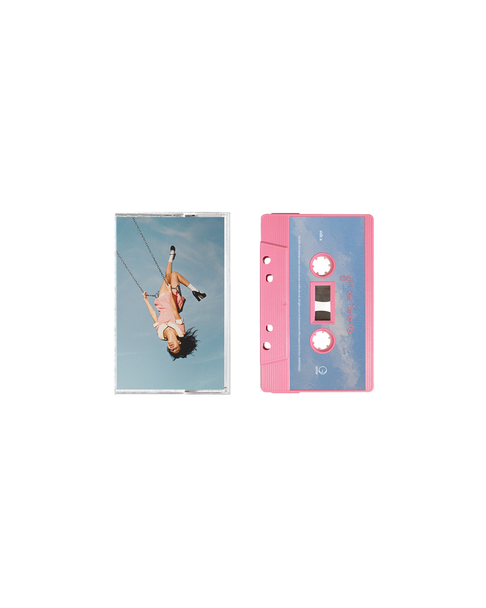 you seem pretty sad for a girl so in love - baby pink cassette