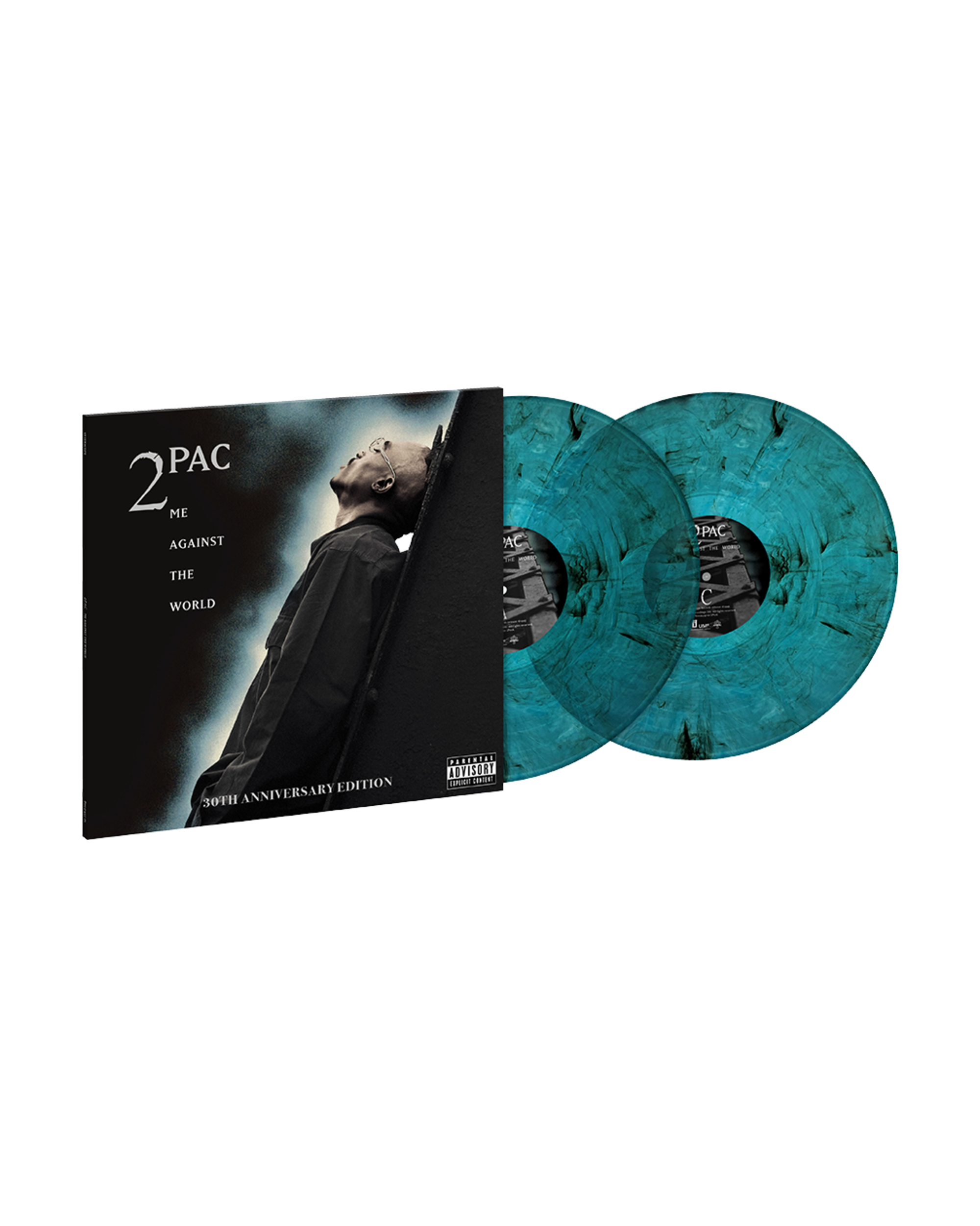 2Pac – Me Against The World (30th Anniversary Edition) 30週年紀念版 午夜霧色彩膠 附海報