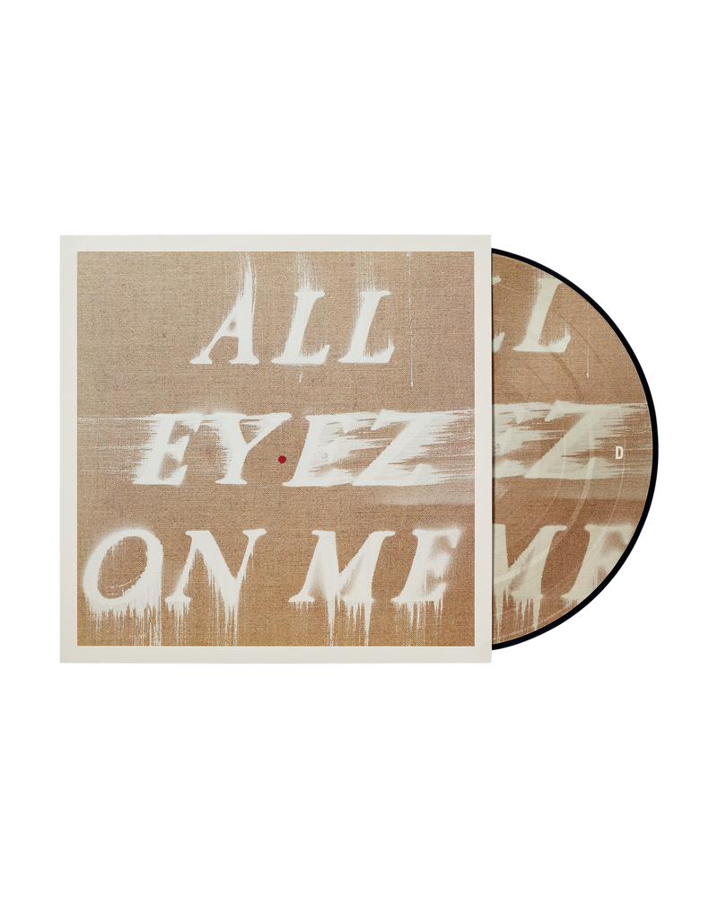 2Pac - All Eyez On Me by Ed Ruscha Gallery Picture Disc Ed Ruscha 藝術家版 圖案膠 限量900張
