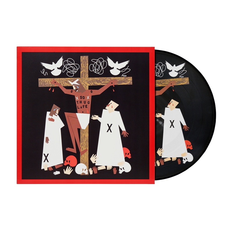 Makaveli - The Don Killuminati: The 7 Day Theory by Nina Chanel Gallery Picture Disc Nina Chanel 藝術家版 圖案膠 限量900張