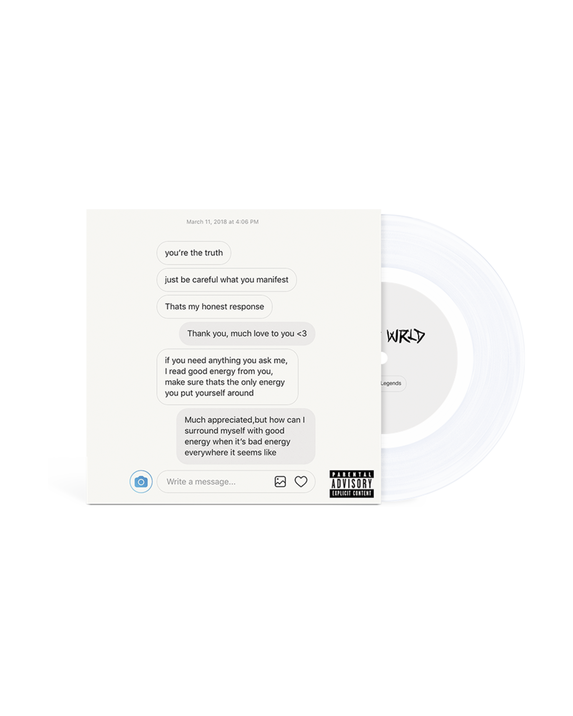 Juice WRLD - Legends / Rich and Blind 7" Vinyl